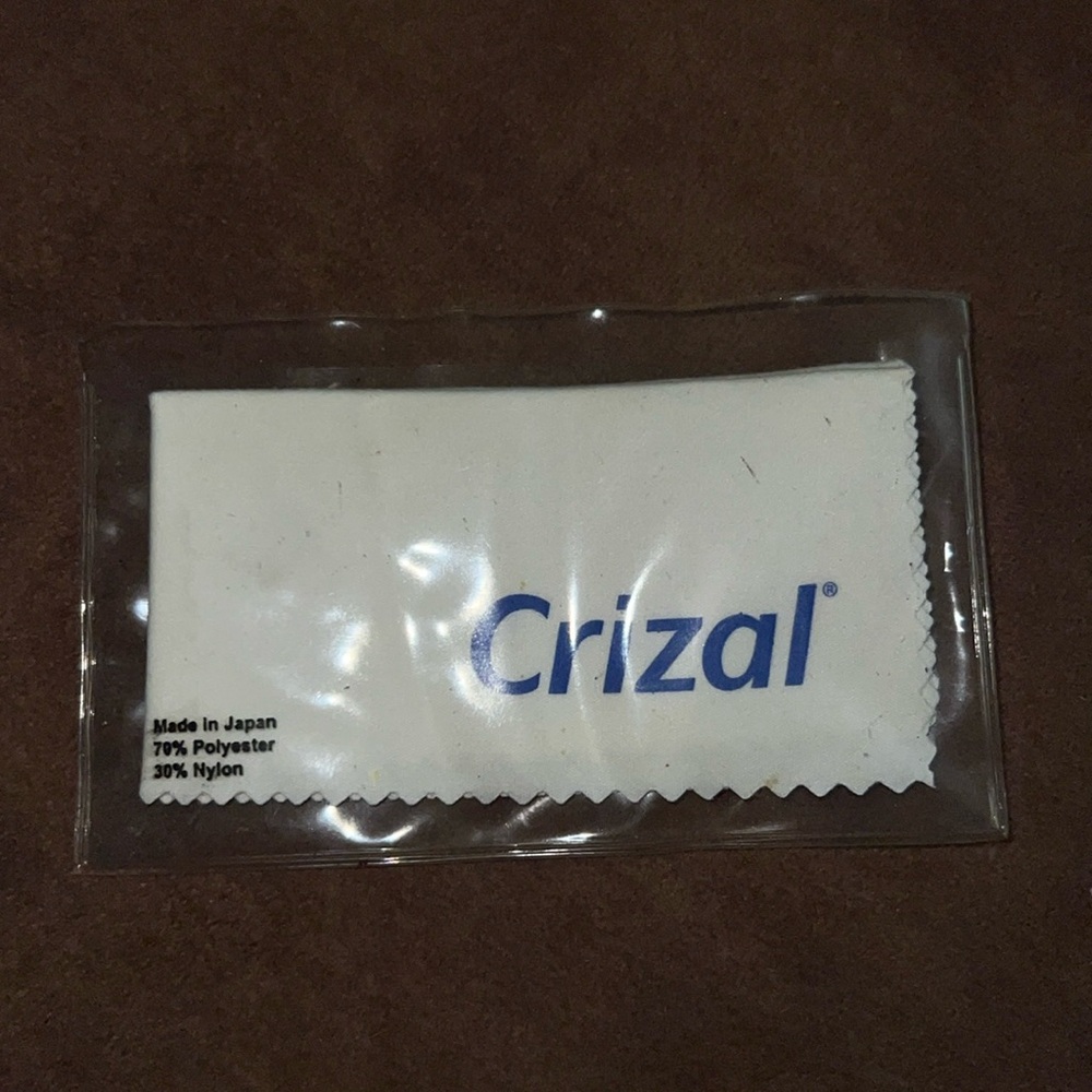 Crizal Lens Cleaning Cloth